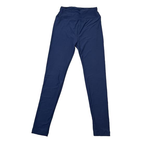 LuLaRoe Pants - LuLaRoe Women's One Size Leggings Solid Smokey Blue Comfort Pants Stretch